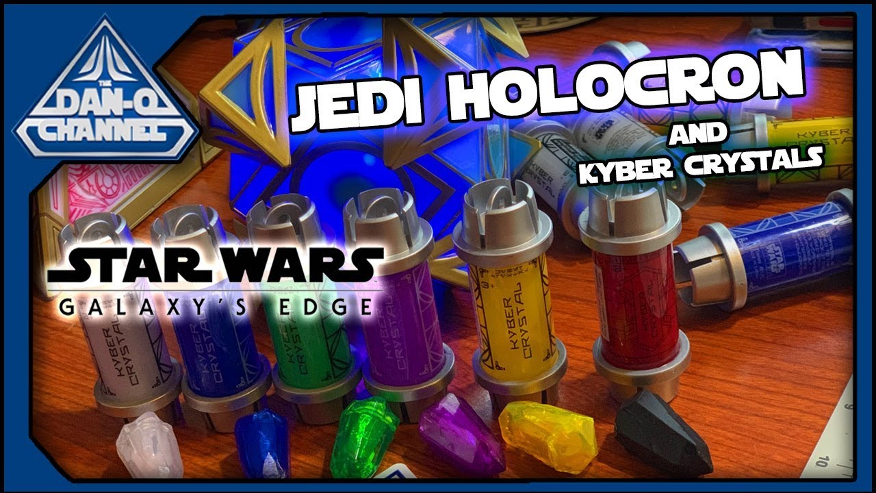 Jedi Holocron from Star Wars Galaxy's Edge review Kyber Crystals!