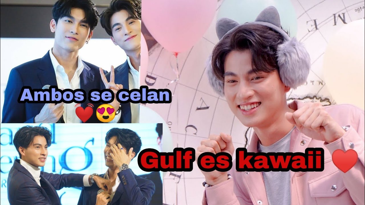 Mew cela a Gulf + se envían mensajes de amor por Twitter //P'Majo