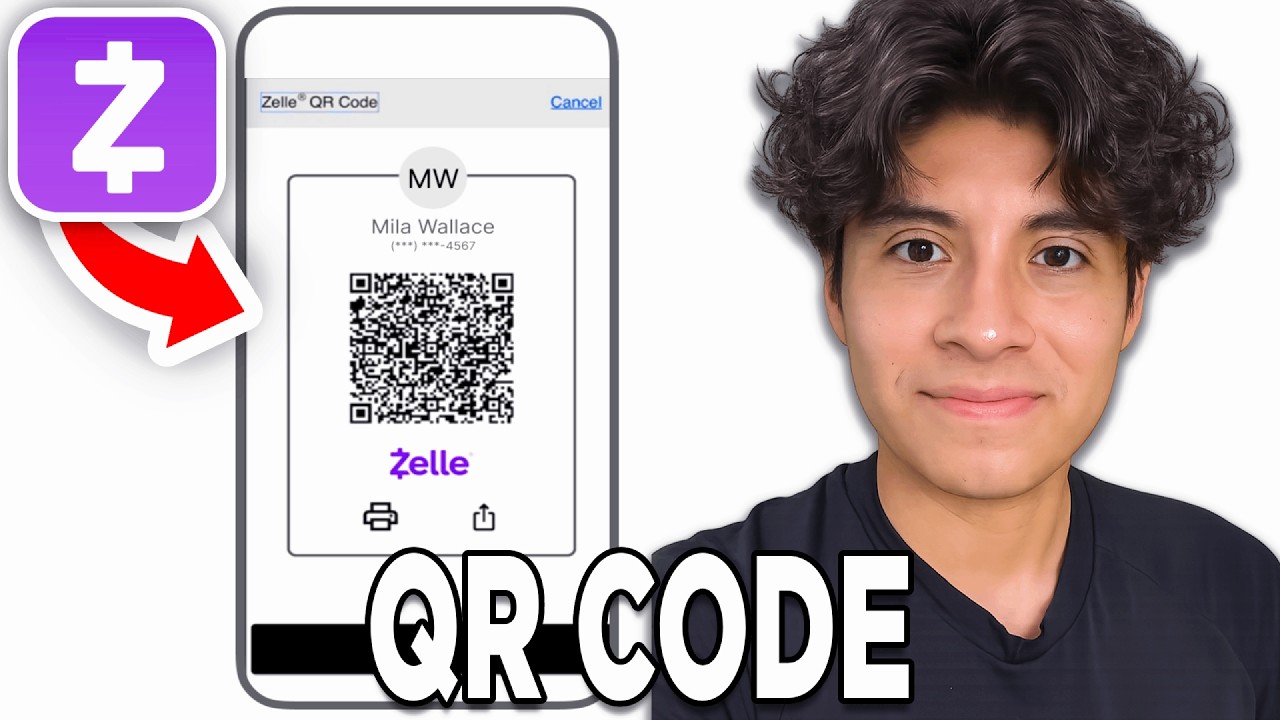 Как оплатить покупку через QR-код Zelle! - Инструкция