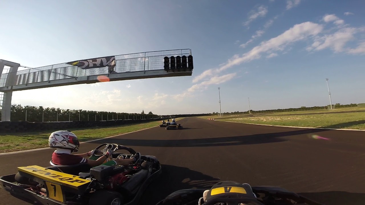 GOPRO ON BOARD GO KART Kartodromo della Murgia INTERNATIONAL CIRCUIT AMAZING BATTLE