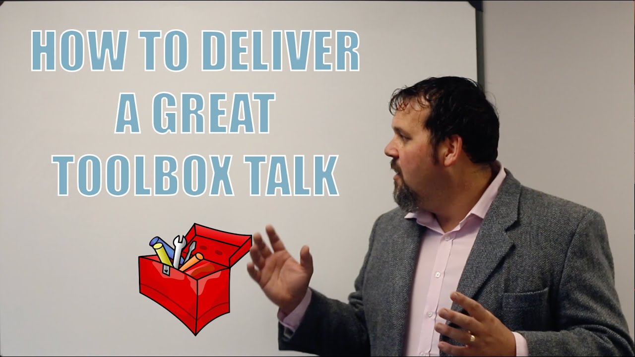 How to deliver a great toolbox talk - SAMS Safety Snippets