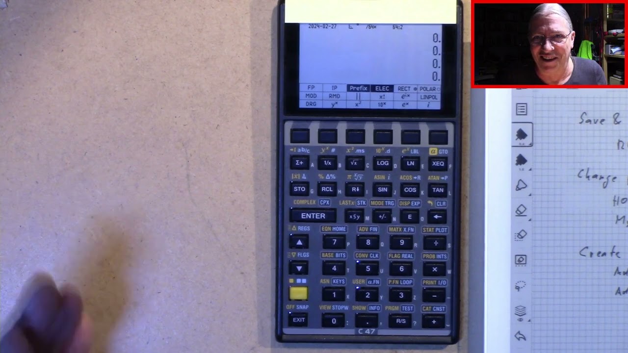 C47 Calculator: An Introduction To The Customization Of Menus Plus One Bug :)