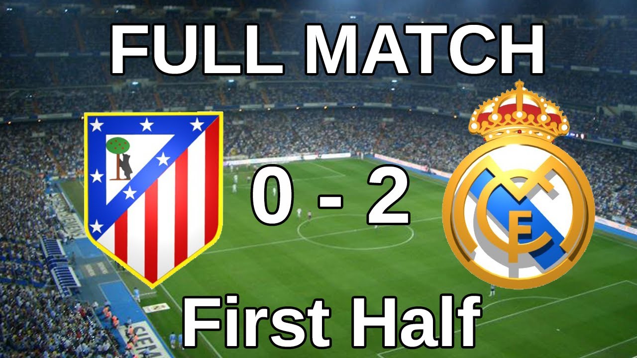 Atletico Madrid Vs Real Madrid 0-2 | First Half | Copa Del Rey | Full Match HD - 11.02.2014
