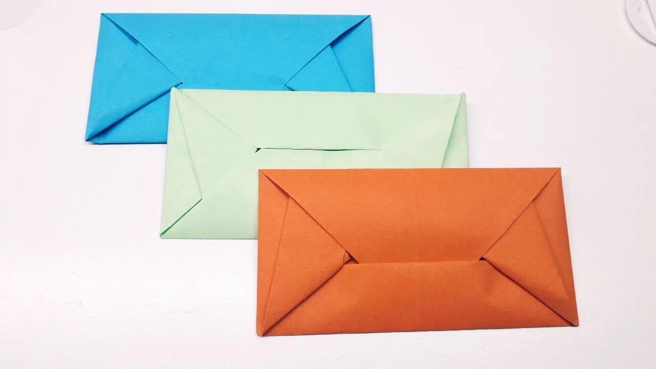 Конверт для денег | Конверт из бумаги | Оригами конверт | Money Envelope | Paper Envelope | Origami