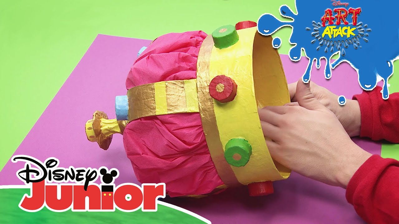 Art Attack Bastelclip #85: Königliche Krone | Disney Junior