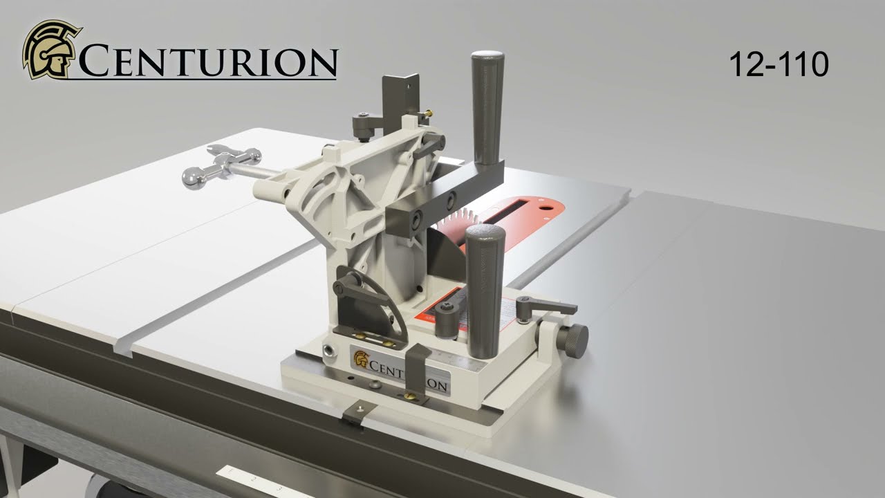 Centurion | 12-110 | Guide à tenonner Professionnel / Professional Tenoning Guide | Marketing