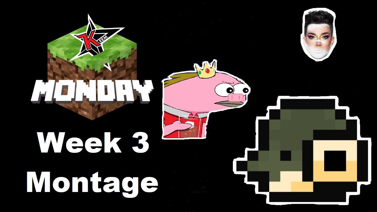 Minecraft Monday Week 3 (Montage) in 9 minutes