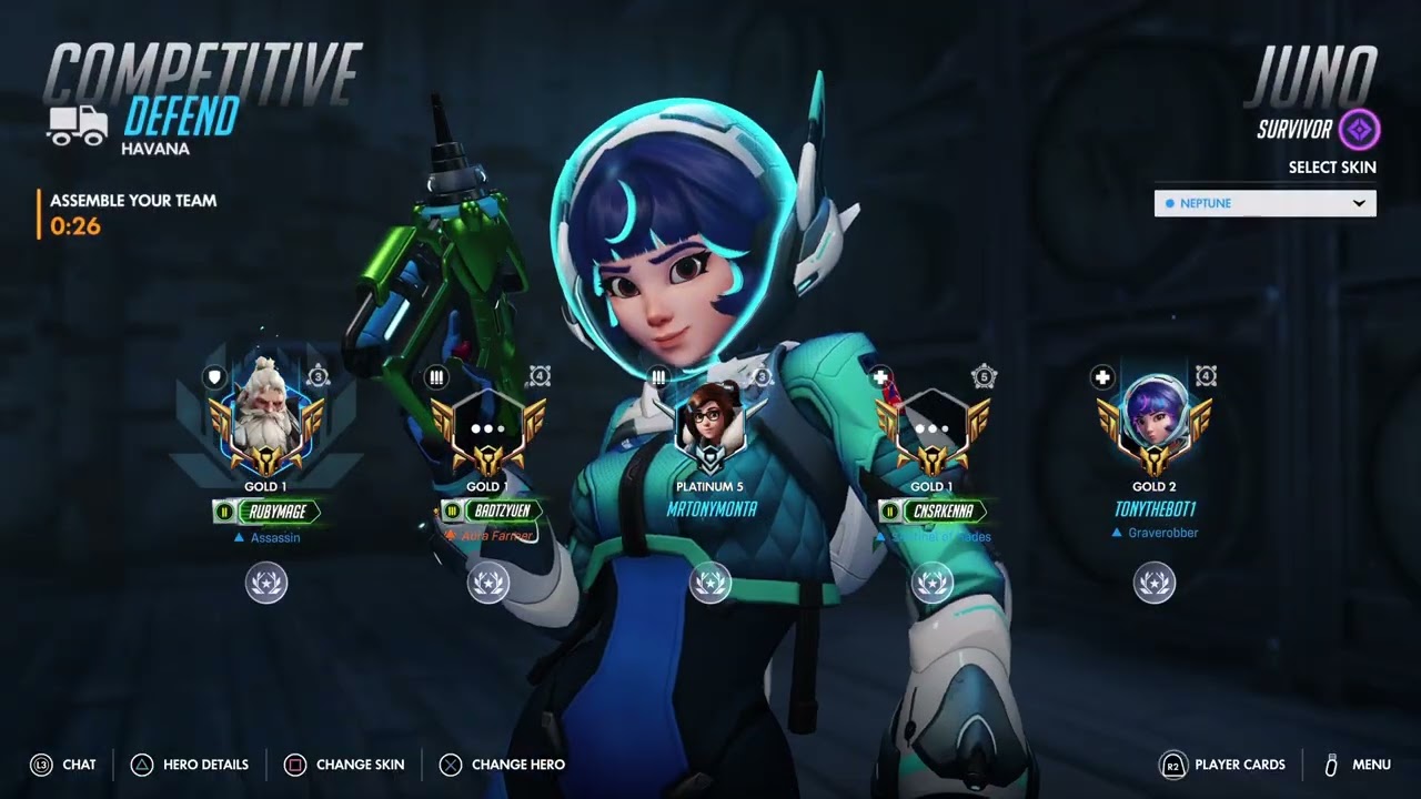 Overwatch soloQ ranked