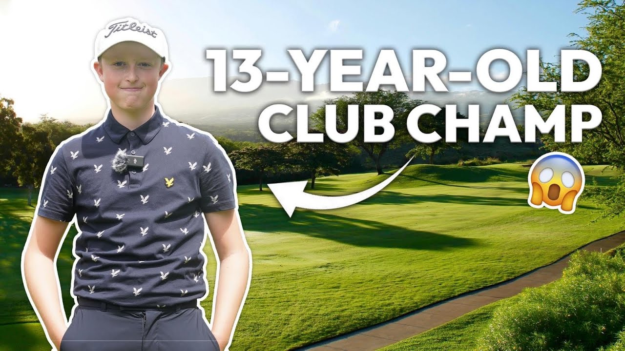 13 Year Old CLUB CHAMP v 2 Handicap Amateur Golfer