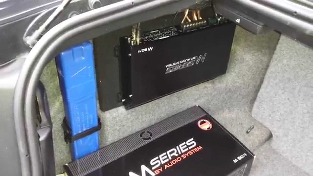 E46 głośniki Audio system R165E46 +subwoofer M12+M80.4