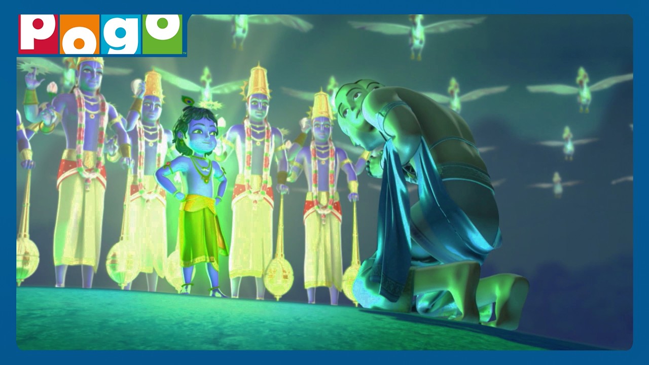 Brahma Ji Ki Maafi🙏| Little Krishna🪈| Cartoon for Kids🤩| Hindi Stories🤠| @PogoChannel​
