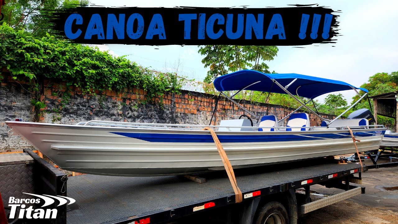 CANOA TICUNA DE 7.5 METROS !!!