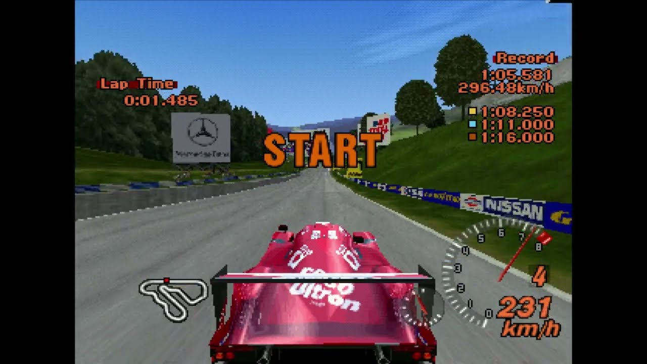 Gran Turismo 2 License S-10 1:05.544