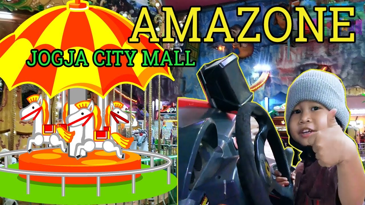 Bermain di Amazone | Wahana Bermain Amazone Jogja City Mall