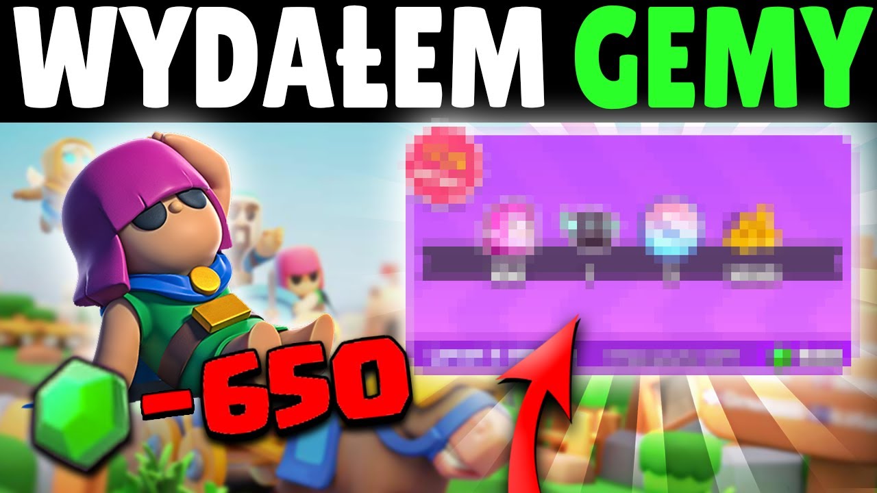 WYDAŁEM 650 GEM&Oacute;W W 5 SEKUND! CLASH MINI