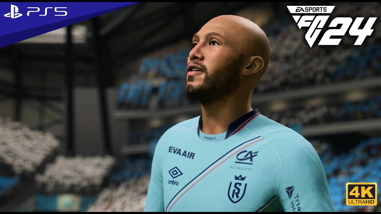 EA FC 24 - OM vs Stade De Reims - Ligue 1 Uber Eats | Full Gameplay PS5 [4K60]