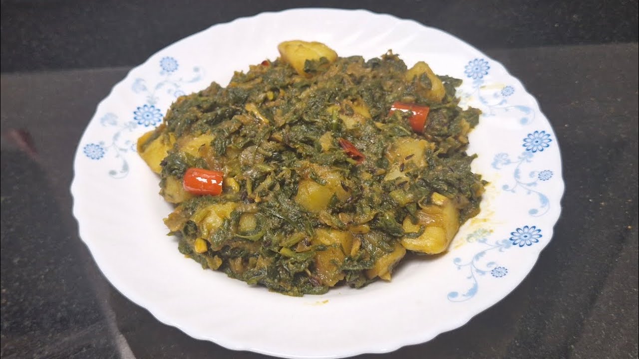 Aloo palak & easy fish curry 😊