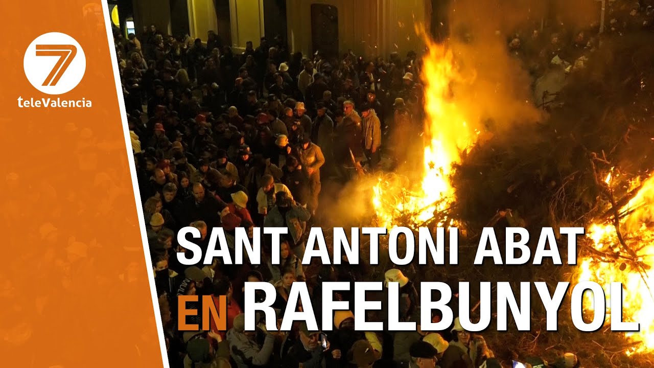 Fuego, p&oacute;lvora y tradici&oacute;n: Rafelbunyol vive Sant Antoni