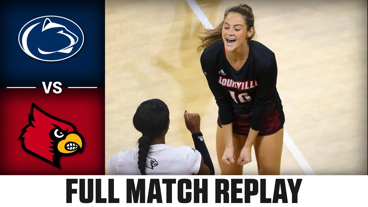 Penn State vs. Louisville Full Match Replay | 2023 ACC Volleyball