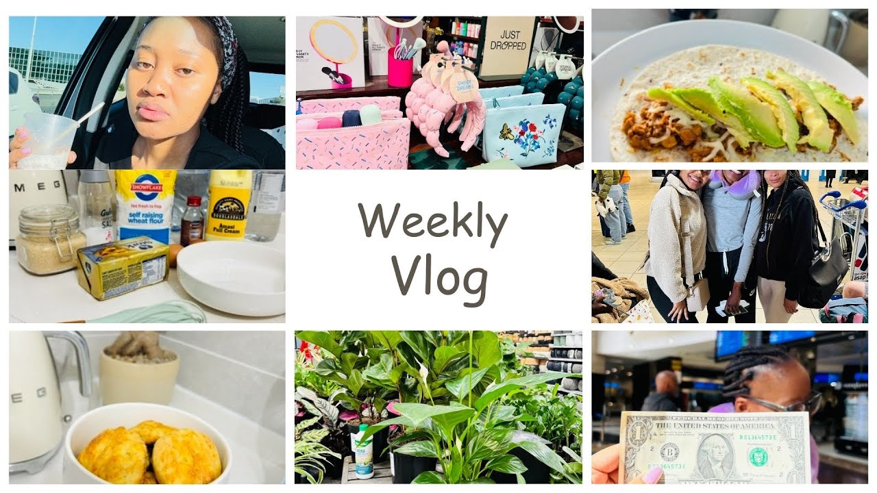 #weeklyvlog : House chores | Mini maintenance | Airport run | Bake with me and more |