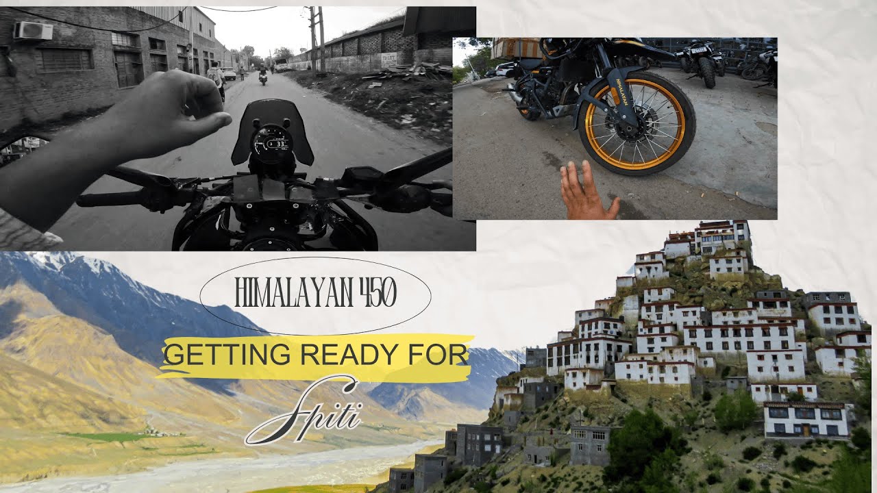 Major mod in Himalayan 450 before "Spiti Ride"
