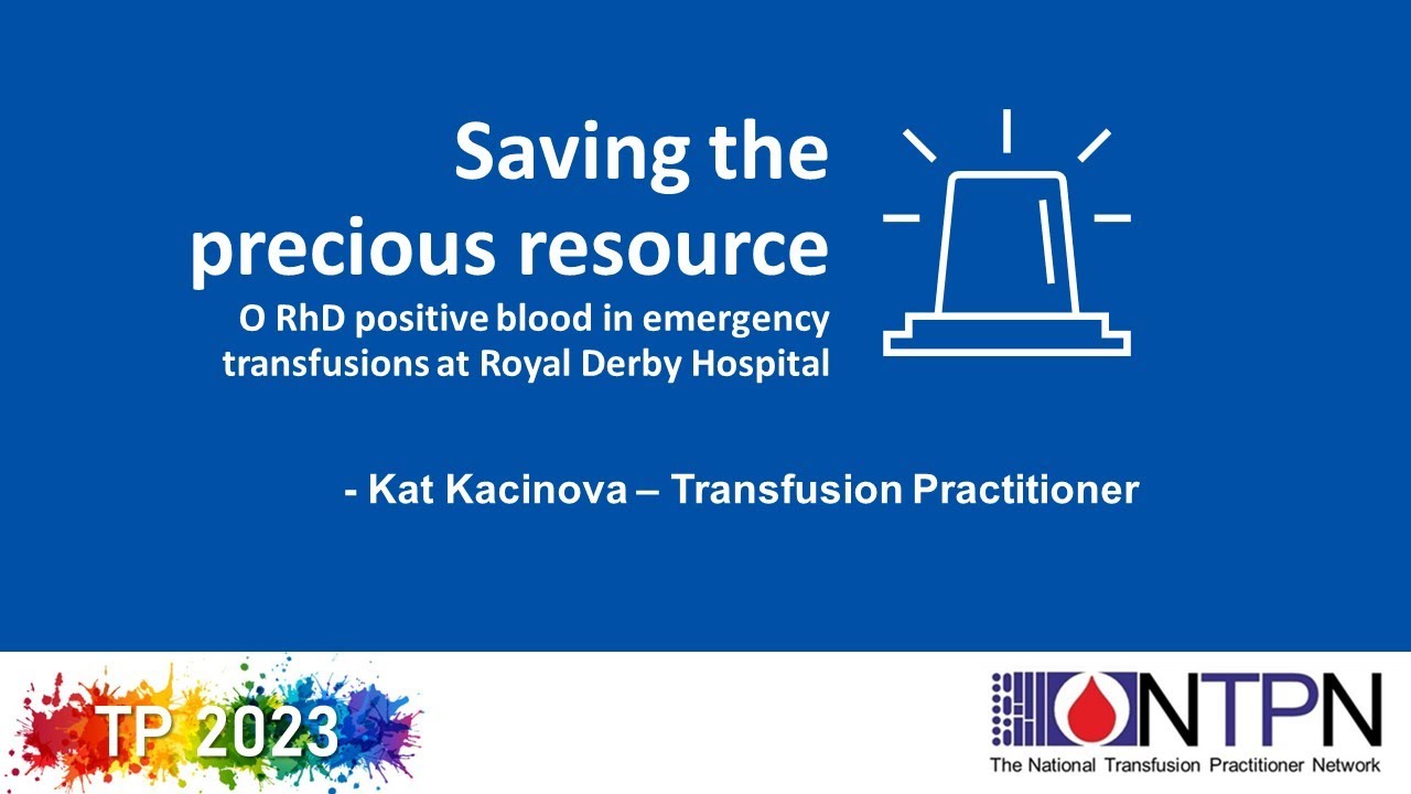 Saving the precious resource: TP 2023