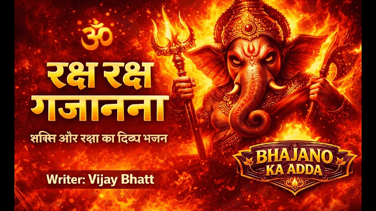 रक्ष रक्ष गजानना | Ganpati Bhajan | Ganesh Ji Bhajan | Bhakti Song | Vijay Bhatt
