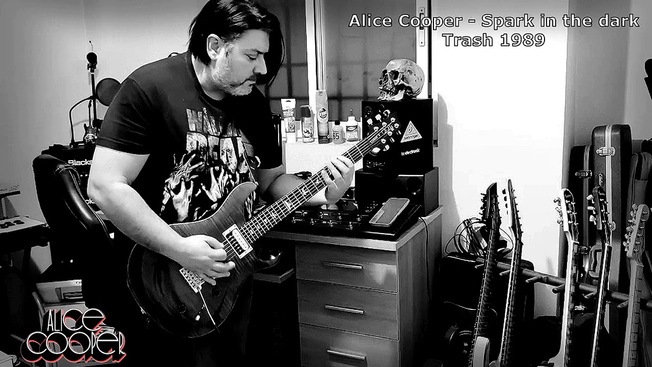 Alice Cooper - Spark in the dark (Guitar Cover 2021)