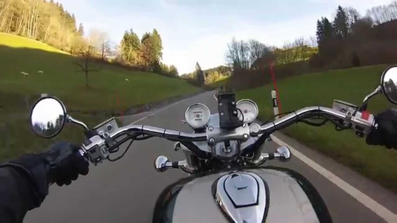 Von Gossau SG über Flawil Degersheim nach Schwellbrunn, Honda Valkyrie