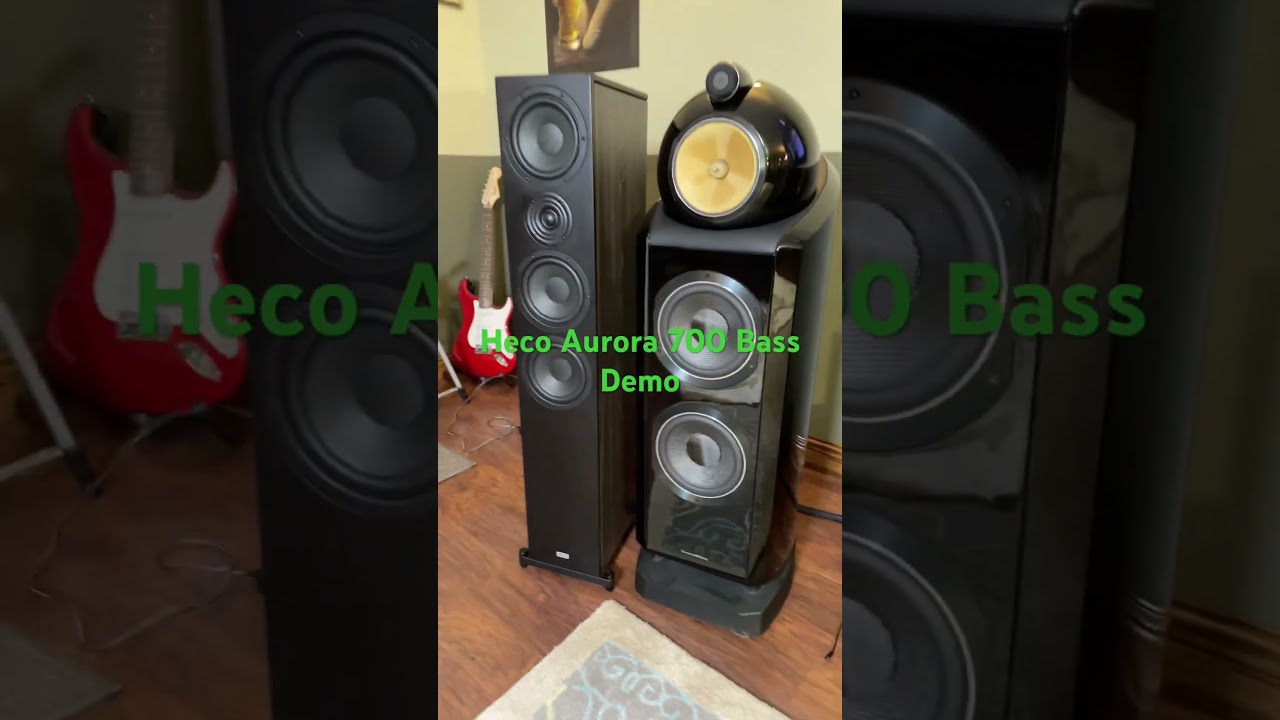 Heco Aurora 700 Bass Demo #audioequipment #audio #speaker #heco #hecoaurora700 #bowerswilkins