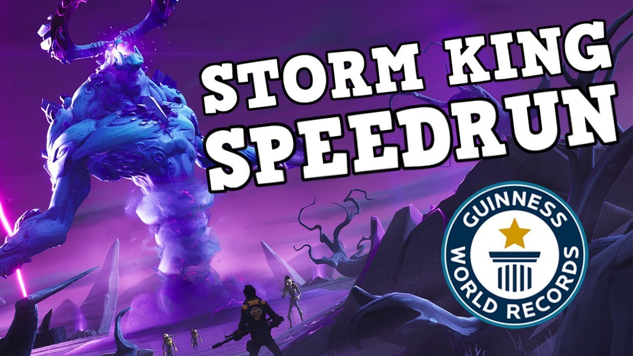 I Bet YOU Can't Beat The Storm King Faster! | Storm King speedrun CHALLENGE