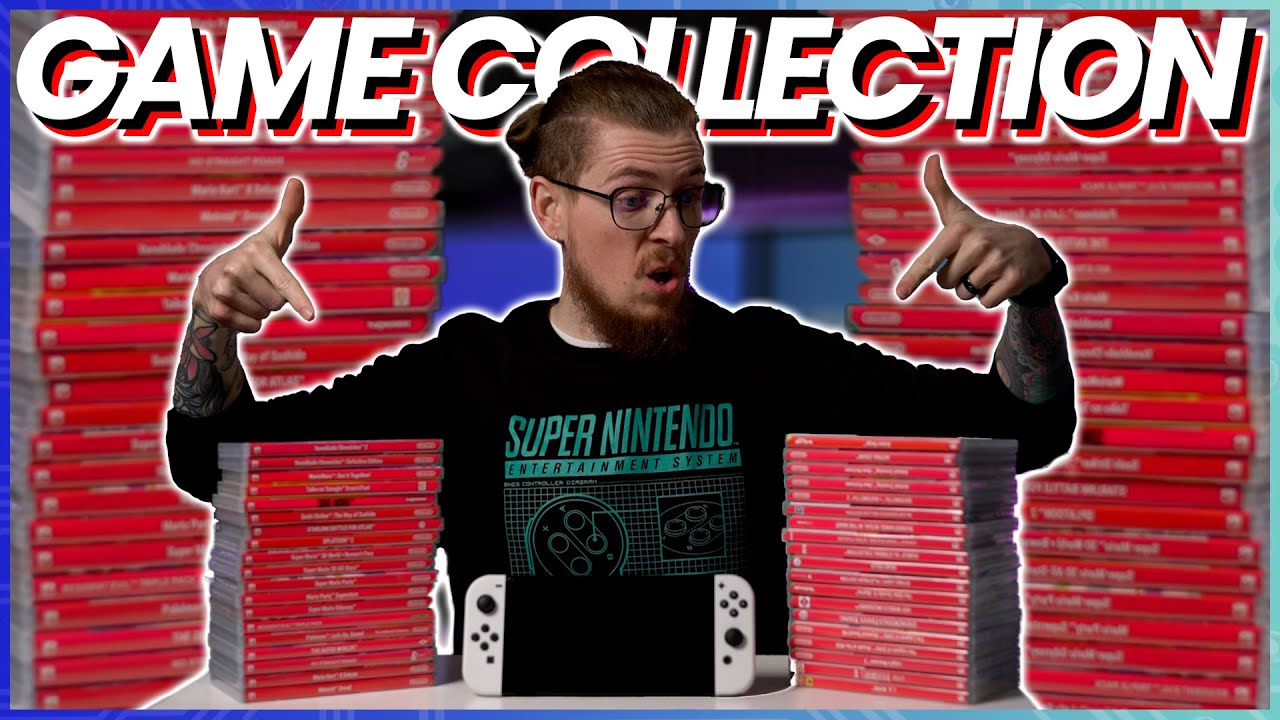 Вся моя коллекция Nintendo Switch