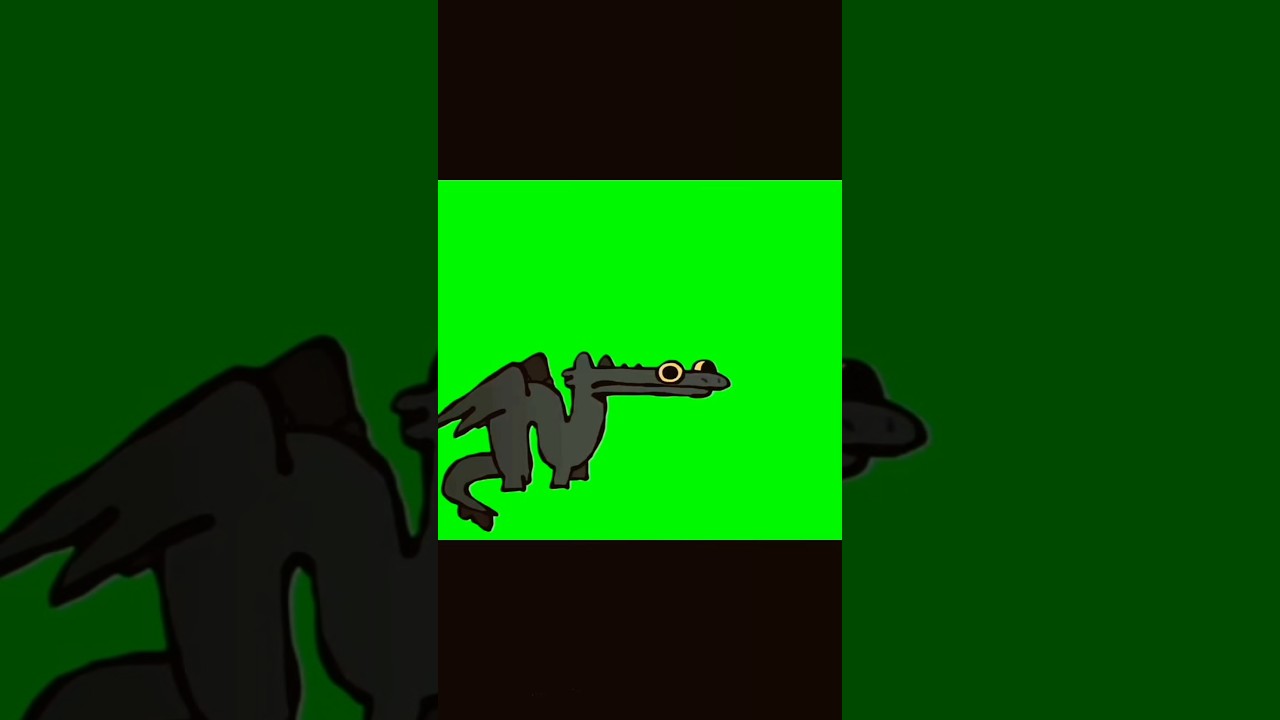 Toothless Dragon Dancing - Green Screen