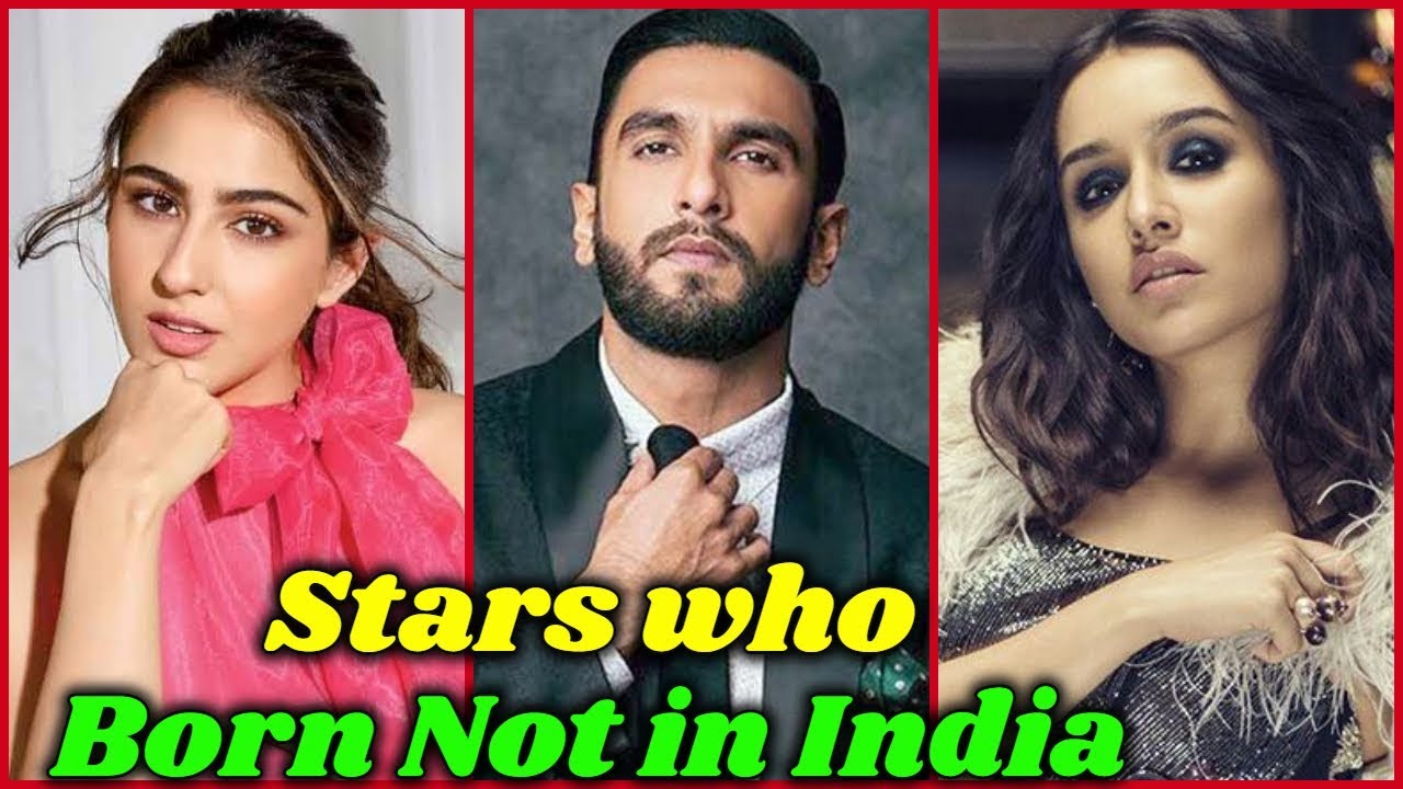10 Bollywood Stars who Born Out of India