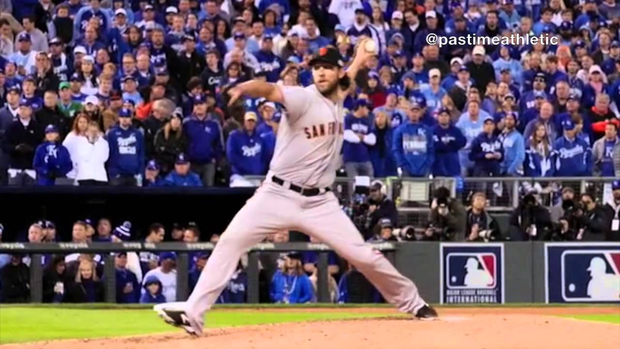 Madison Bumgarner Slow Motion Pitching Mechanics Baseball Tips Analysis
