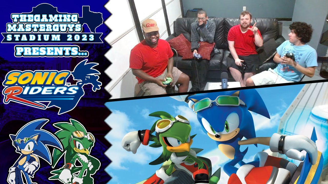 TGMG Stadium 2023 - Sonic Riders Normal Race Mode - All Tracks 4-Player