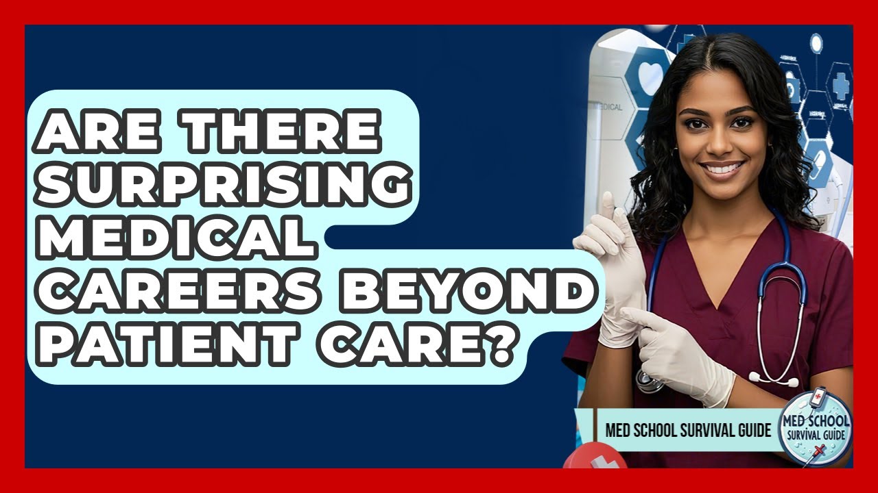 Are There Surprising Medical Careers Beyond Patient Care? - Med School Survival Guide