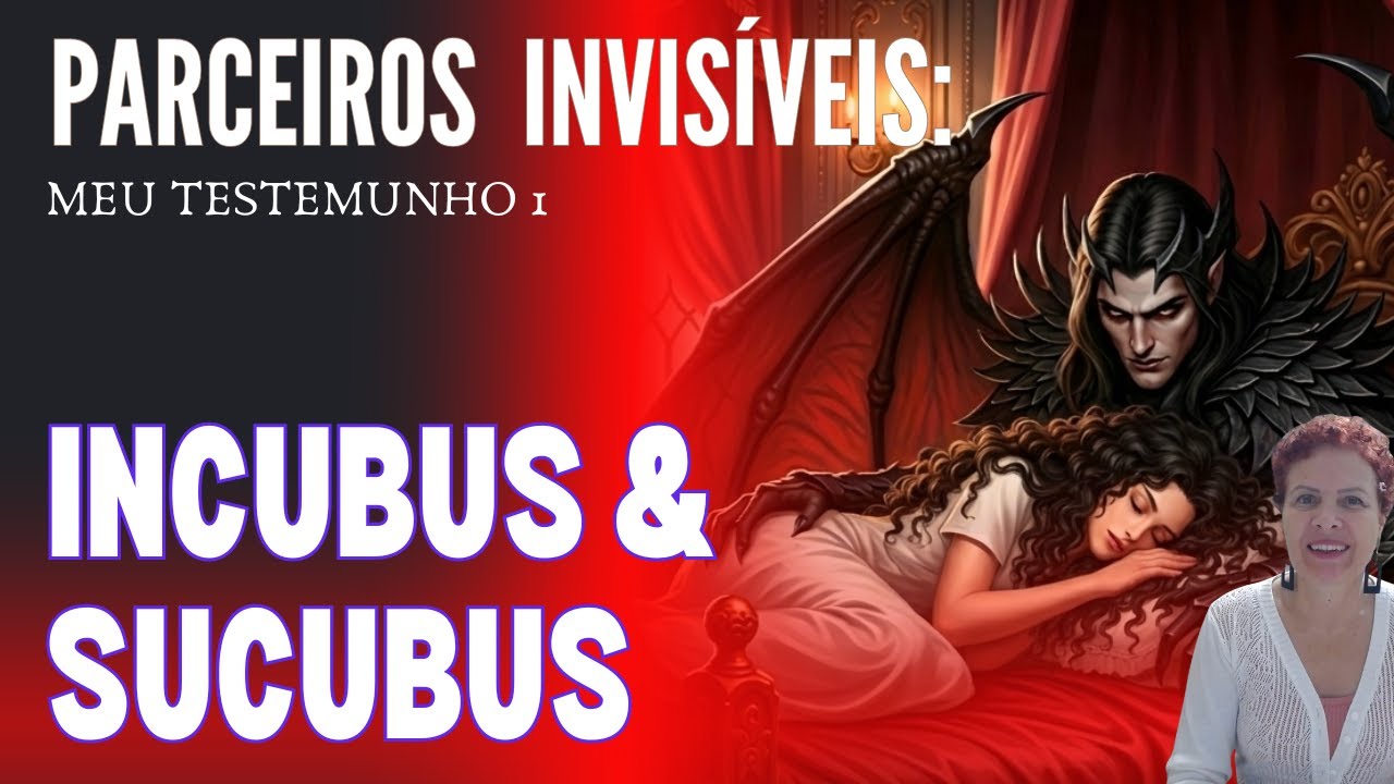 MARIDO & ESPOSA ESPIRITUAL/ A ATUAÇÃO DE INCUBUS E SUCUBUS na nossa psique Live Tira Dúvidas