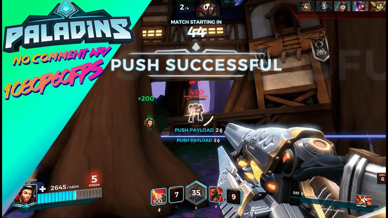 Paladins: Fernando (Siege, Fish Market) Gameplay (No Commentary) [1080p60FPS] PC