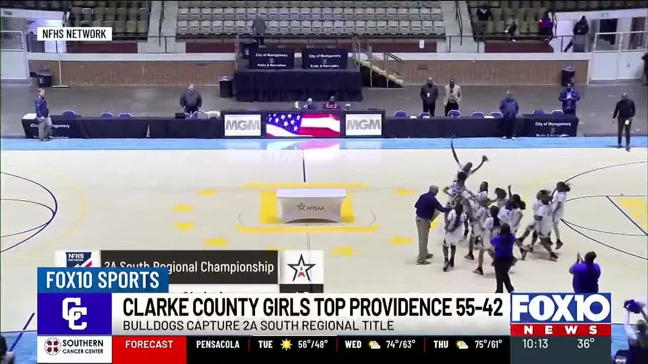 Clarke County girls advance to state semifinals with 55-42 win over Providence Christian