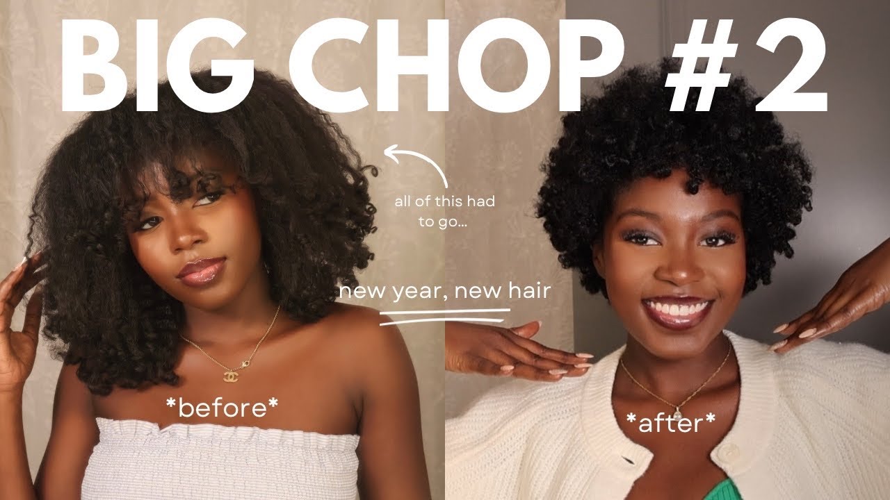 so…I big chopped again 10 years later + new healthy hair journey *GIVEAWAY closed*
