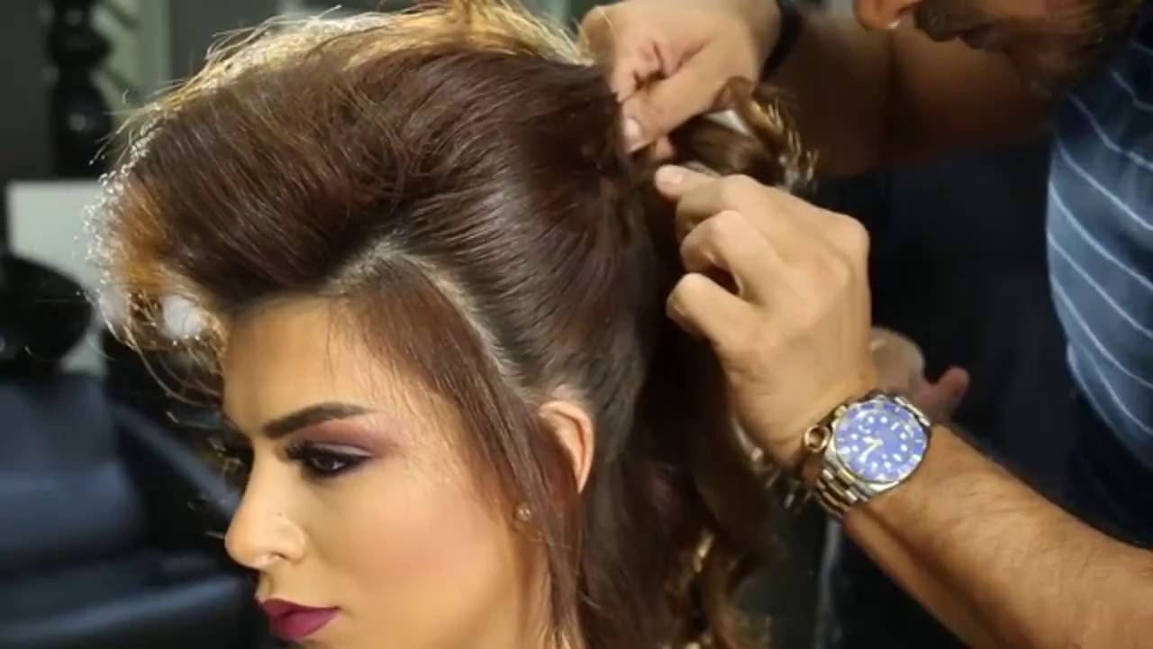 تسريحة متميزة بخطوات سهلة