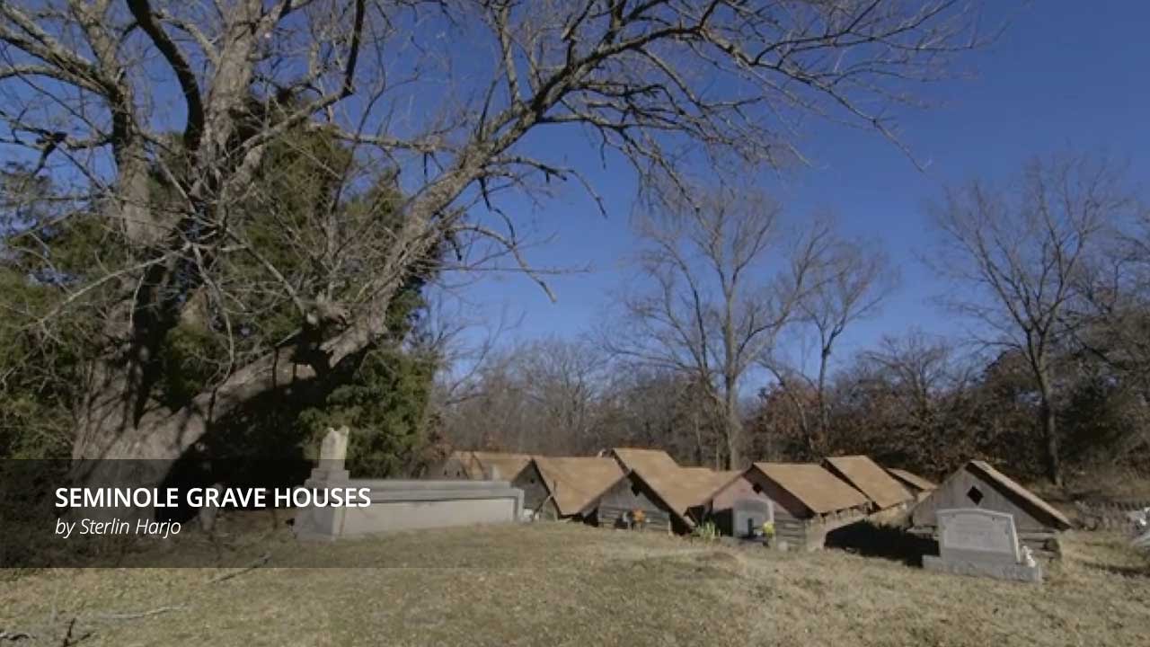 Native Peoples of Oklahoma - Christianity and Native People - 2.1.6 Seminole Grave Houses