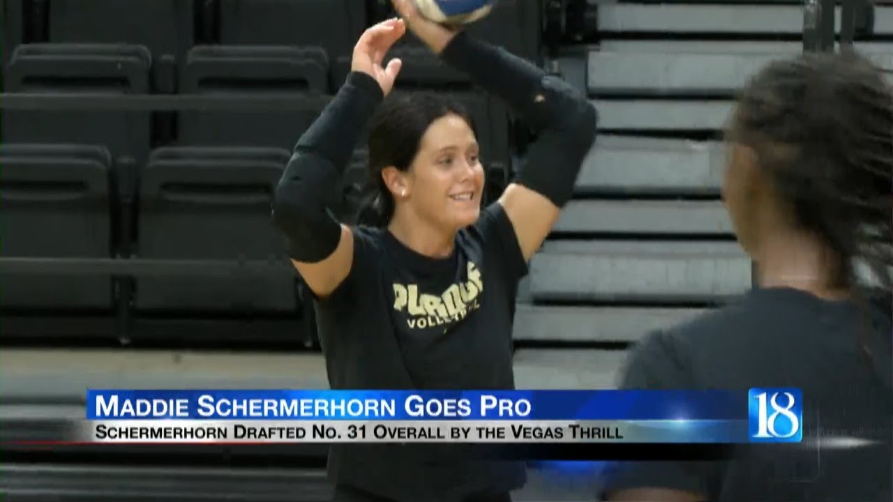 Boilermakers very own Maddie Schermerhorn will be playing professional volleyball in the united