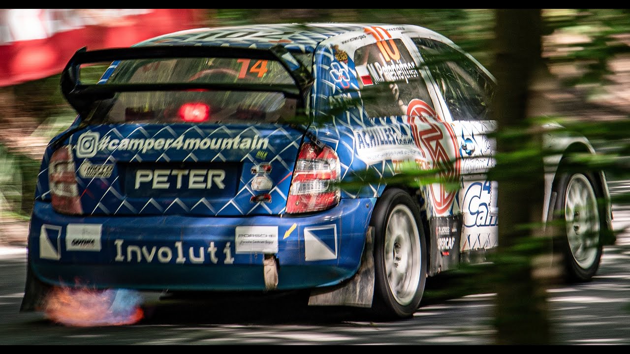 Górskie Samochodowe Mistrzostwa Polski Grand Prix Sopot-Gdynia 2025. Skoda Fabia RX SuperCars
