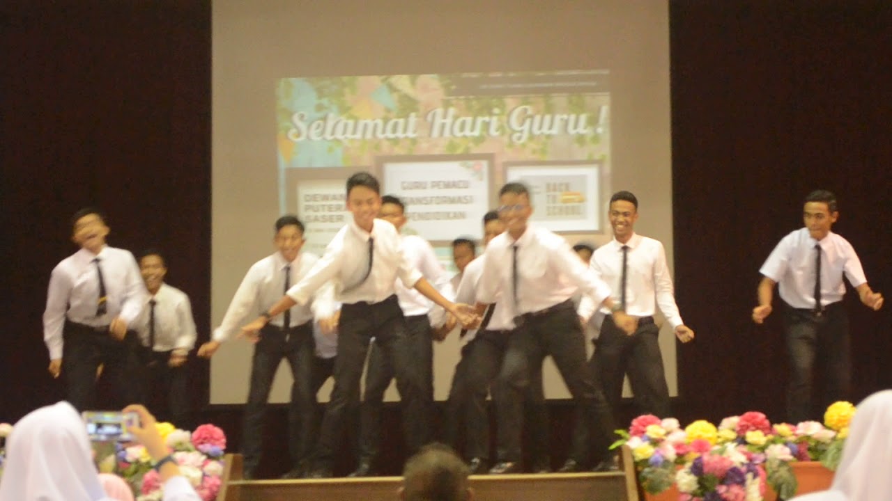 Lagi Syantik! Haka? Persembahan Hari Guru SASER 2018. Simple but awesome!