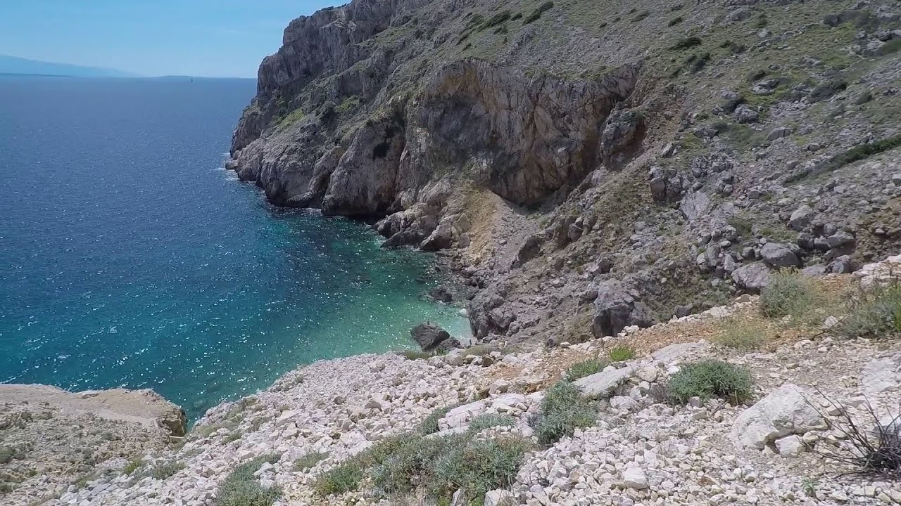 Mali Bok beach in Cres island (Croatia)