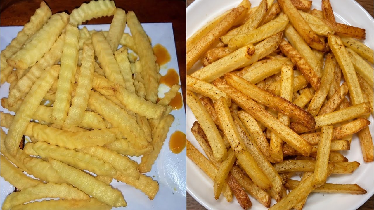 2 طریقوں سے آ لو کے  چپس آسان اور مزیدار two    | different style restaurant french fries