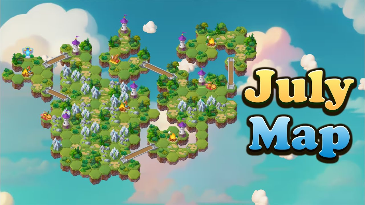 Hero Wars Mysterious Island July Map Guide 🔥 Best Path, Rewards, and Strategy Revealed!