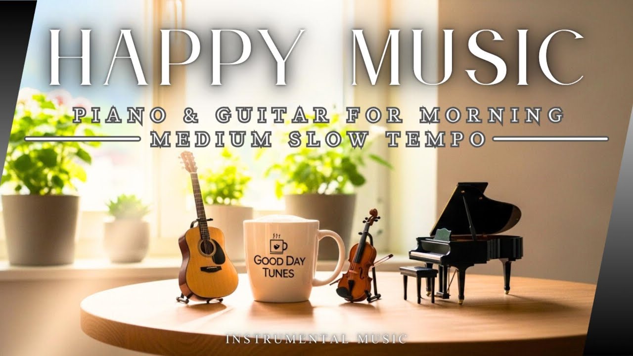 【Piano & Guitar】Light & Refreshing Instrumental Background Music for Work, Study, and Chill Time